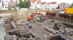 opgraving stadhuiskwartier Deventer