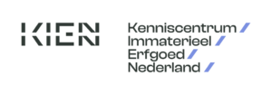 Logo van het kenniscentrum voor immaterieel erfgoed nederland